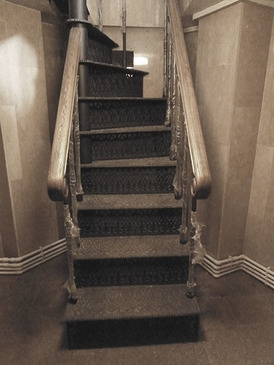 Чугунная маршевая лестница "Михайловская", фото 1