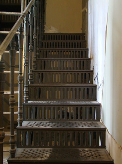 Чугунная маршевая лестница "Сокольники", фото 4