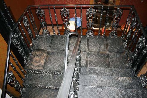 Чугунная маршевая лестница "Павловская", фото 3