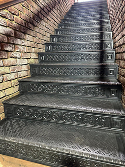 Чугунная маршевая лестница "Павловская", фото 6