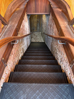 Чугунная маршевая лестница "Павловская", фото 8