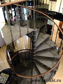Винтовая лестница "Шифр"