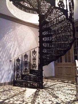 Чугунная винтовая лестница "Дитрих", фото 1